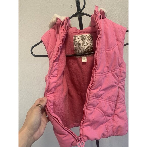 (A-28) Place Girls Worm Vest Size 7/8 Pink Color - Picture 4 of 6